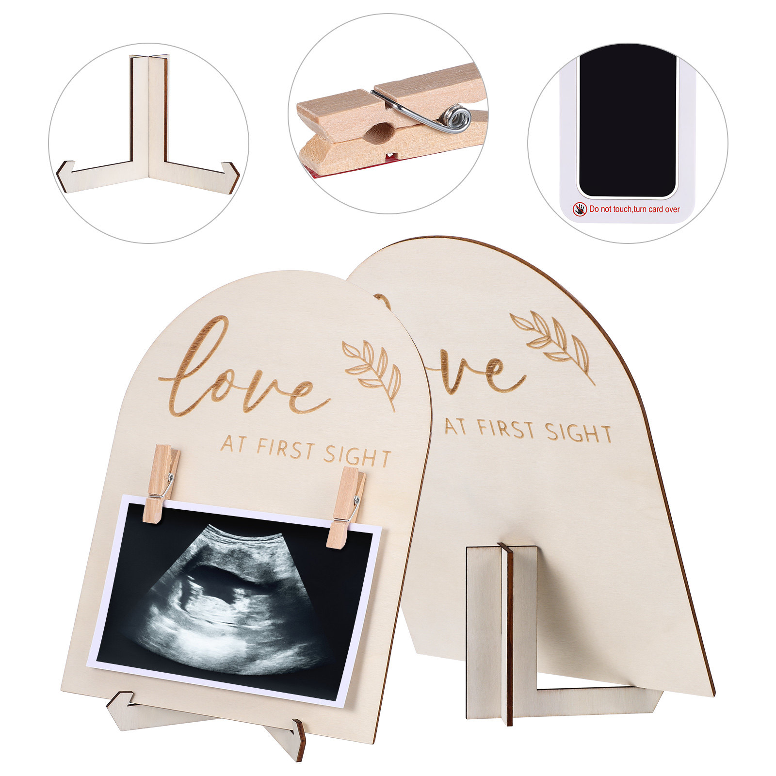 Wooden Picture Frame for Baby  - đánh giá và giá Baby Nursery Frames