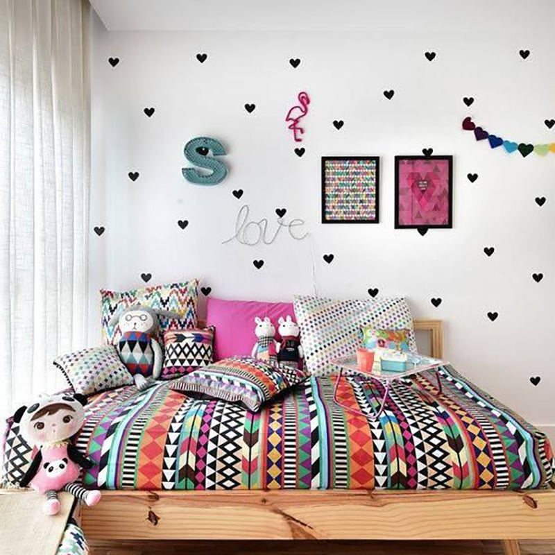 Trái Tim Phòng Bé Miếng Dán Tr - đánh giá và giá Baby Nursery Decor Girl