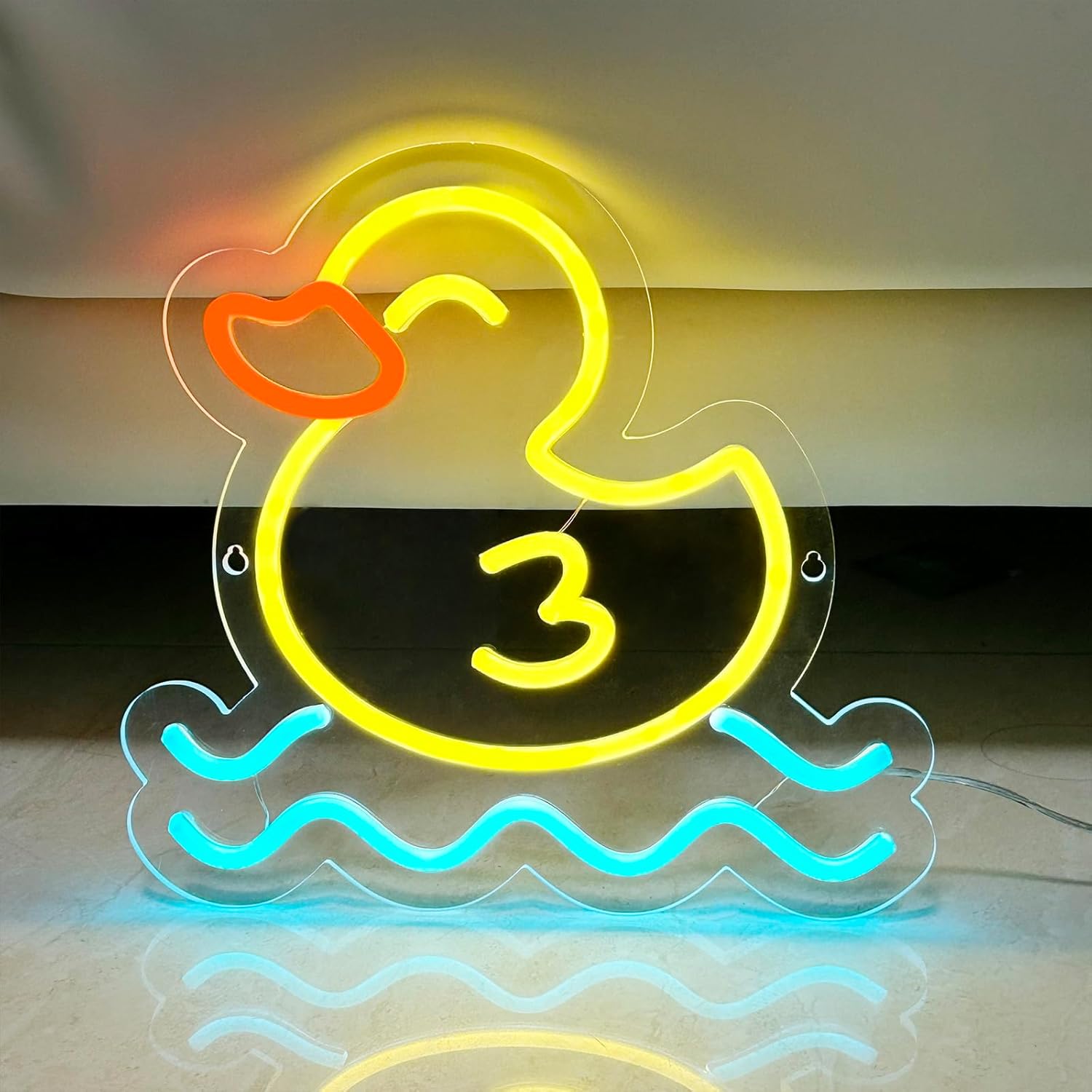 Duck  Neon Sign LED Wall Art U - đánh giá và giá Baby Nursery Wall Lights