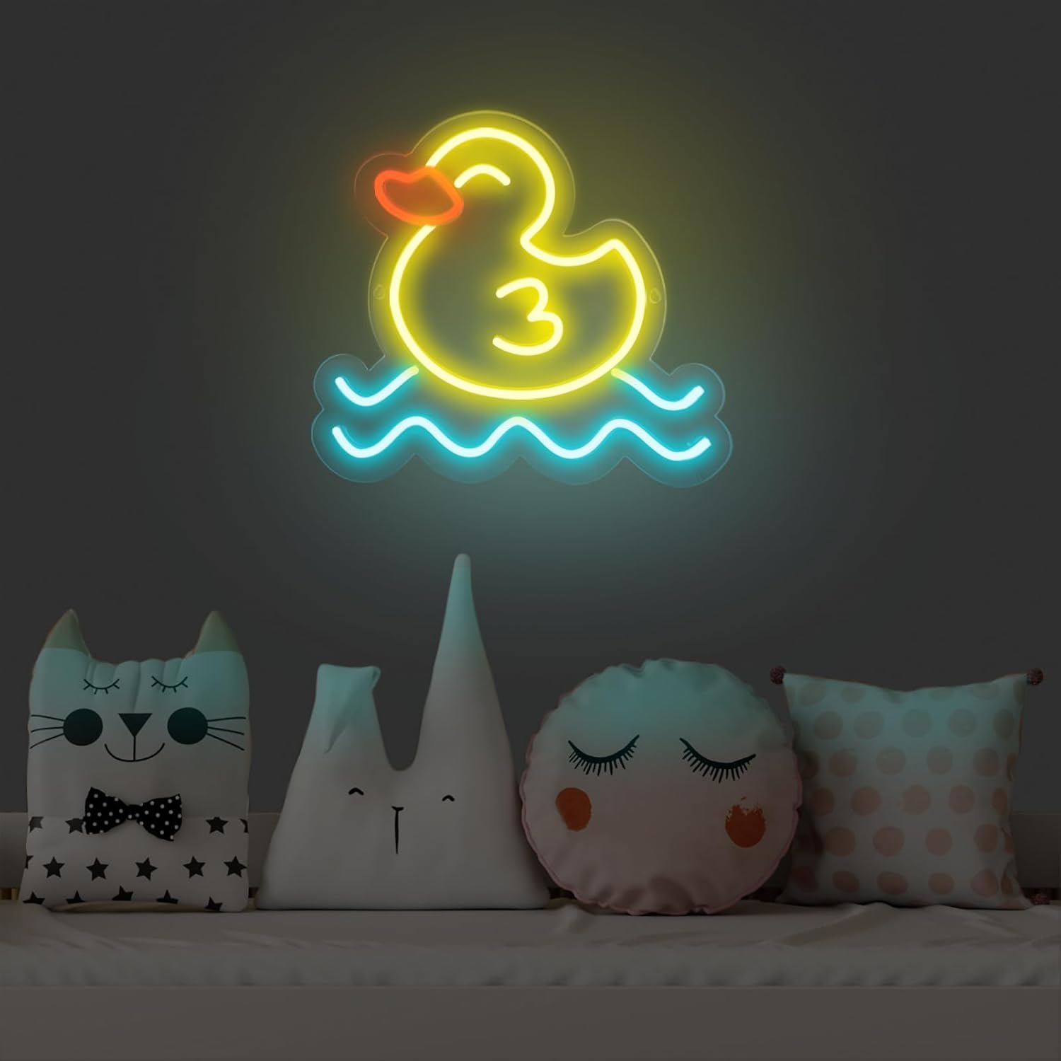 Duck  Neon Sign LED Wall Art U - đánh giá và giá Baby Nursery Wall Lights