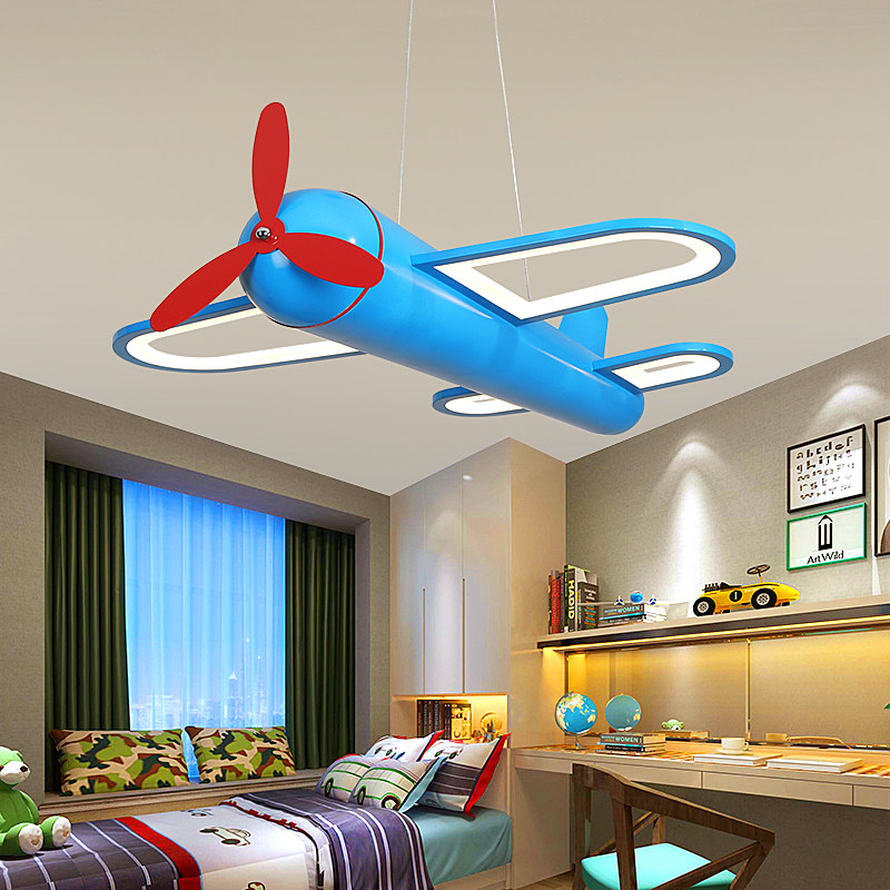 Creative Blue Yellow Airplane  - đánh giá và giá Baby Nursery Boy
