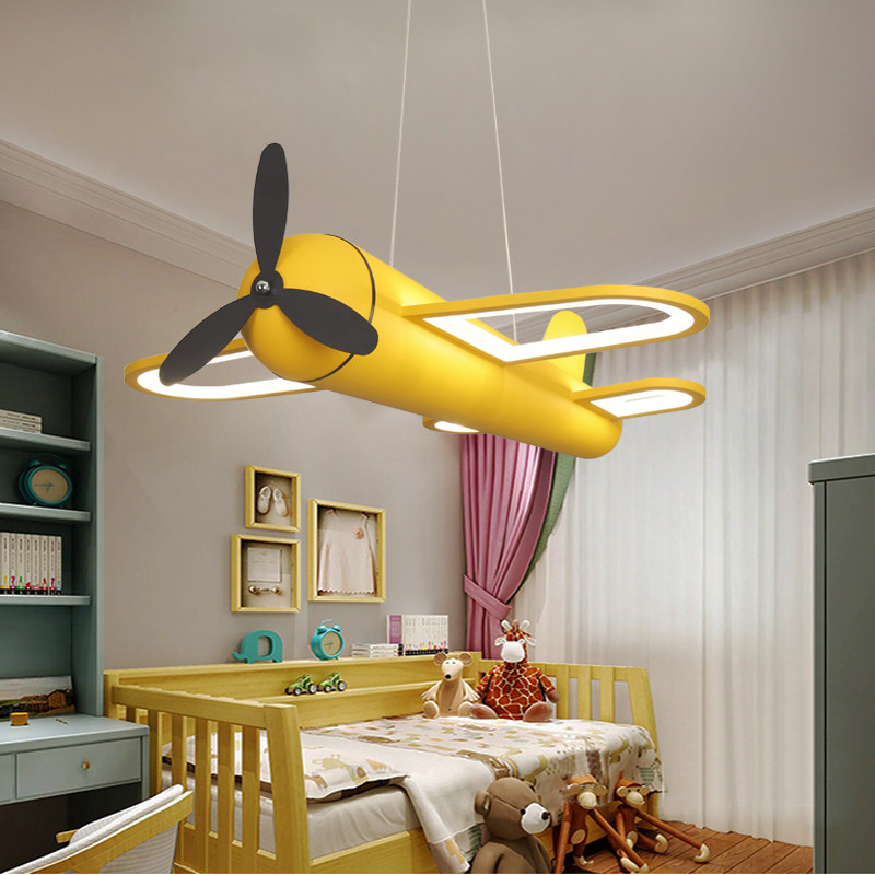 Creative Blue Yellow Airplane  - đánh giá và giá Baby Nursery Boy