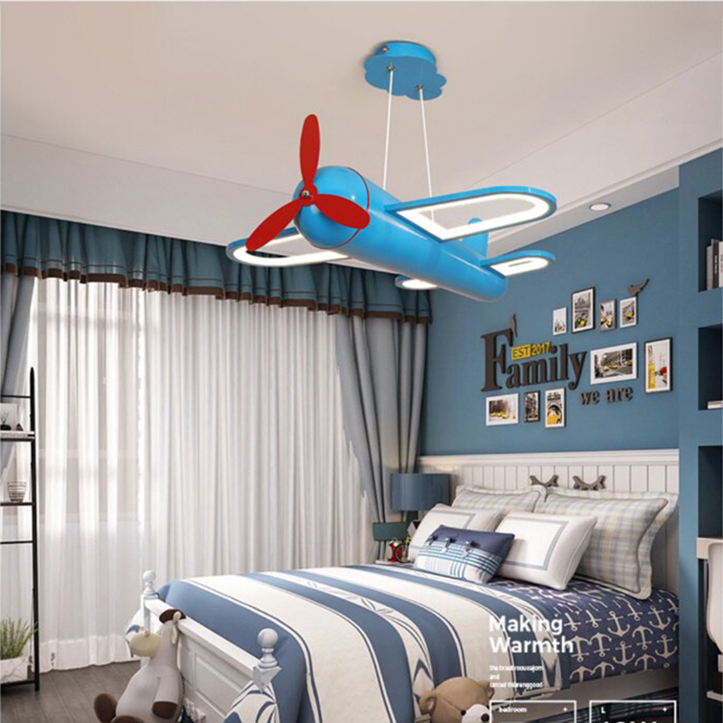 Creative Blue Yellow Airplane  - đánh giá và giá Baby Nursery Boy