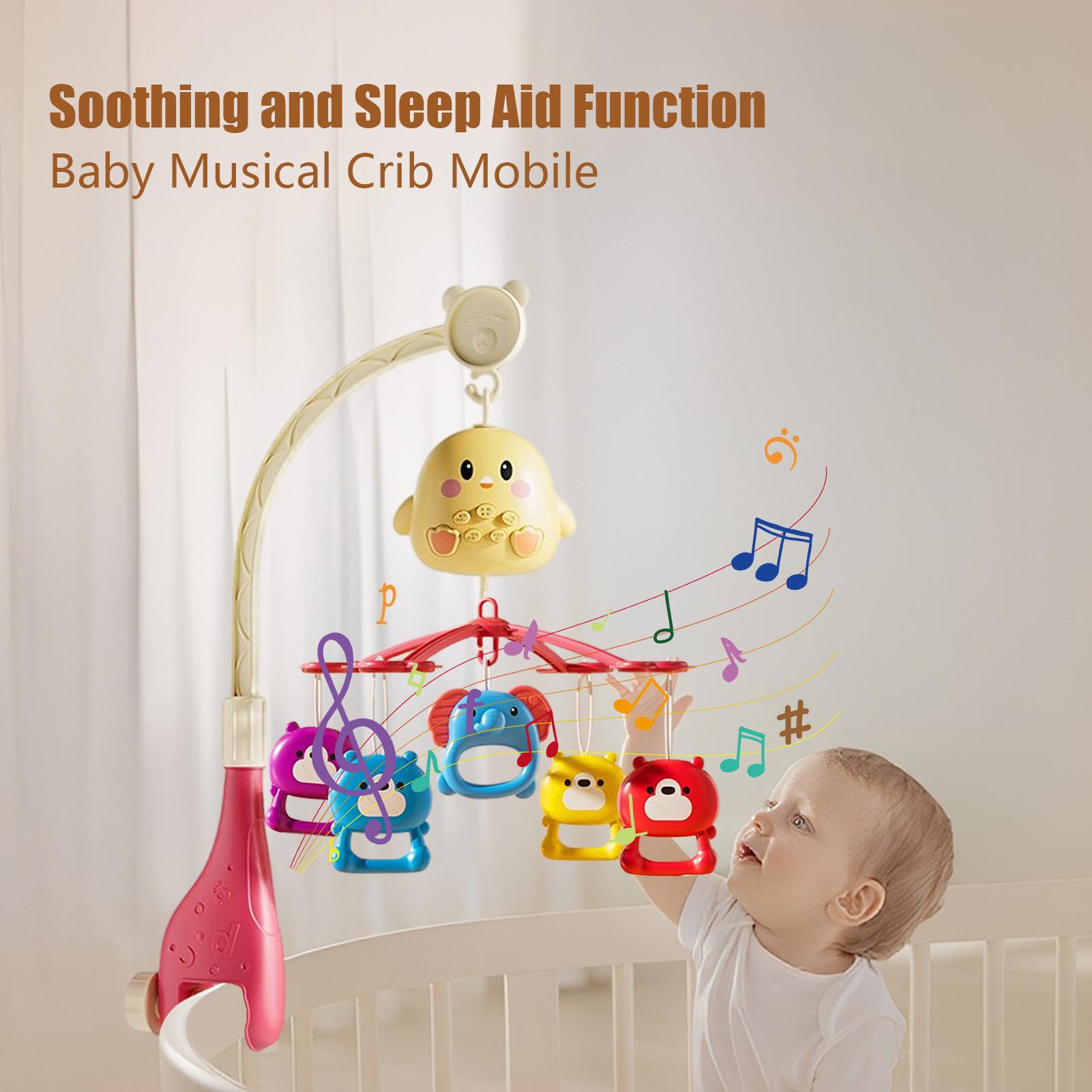 Musical Crib Mobile Nursery Mo - đánh giá và giá Baby Nursery Decor Girl