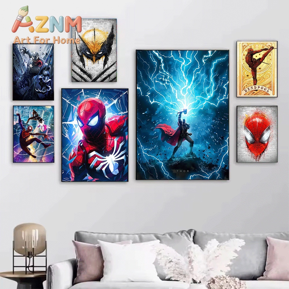 Miles Morales Spider Verse Can - đánh giá và giá Baby Nursery Frames
