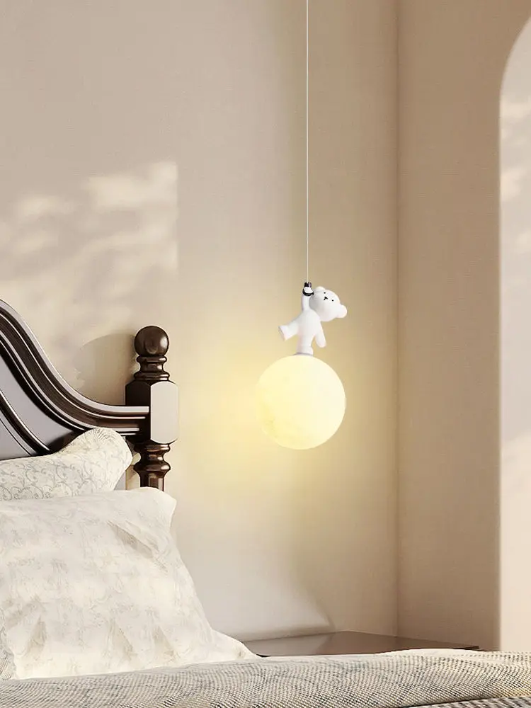 Bear Lamp Cartoon Nursery Beds - đánh giá và giá Baby Nursery Light Fixture
